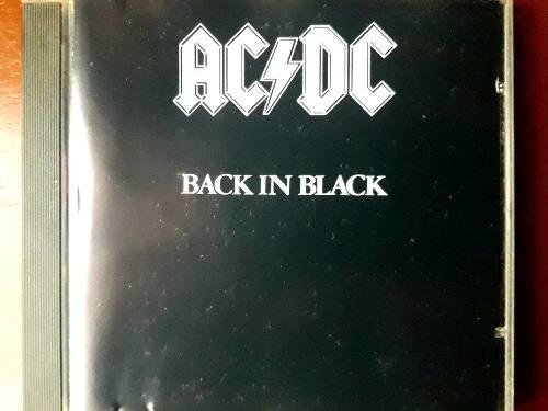 Avpl Ac/dc Back In Black Cd Aleman Hard Rock
