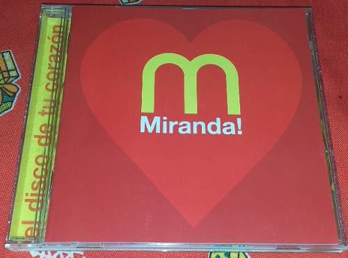 Cd Nuevo Miranda El Disco De Tu Corazon Prisionero Pop