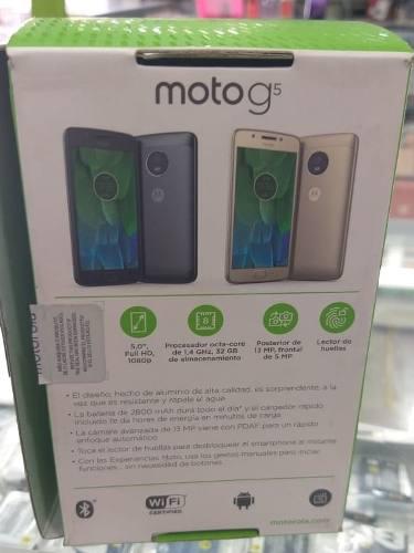 Celular Motorola Moto G5 Nuevo Caja Libre