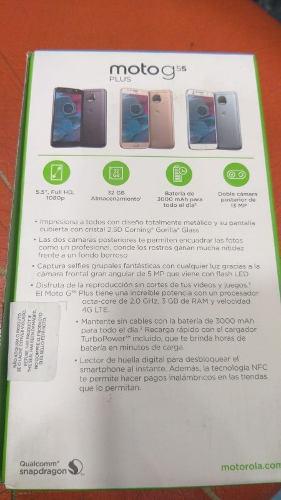 Celular Motorola Moto G5s Plus Nuevo En Caja Libre