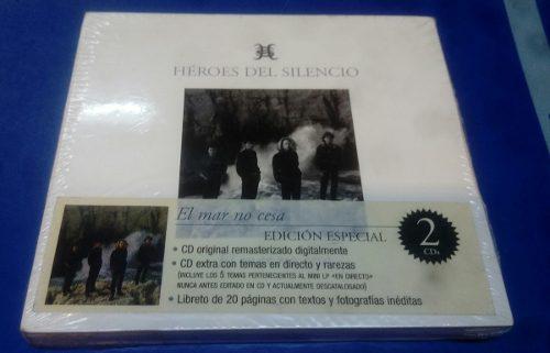 Heroes Del Silencio El Mar No Cesa Edicion Especial 2cds Jcd