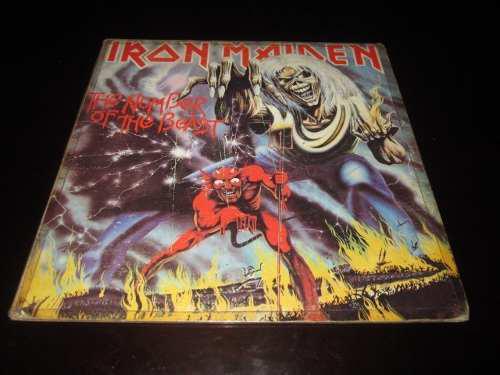Iron Maiden The Number Of The Beast 1982 Gatefold Ozzyperu