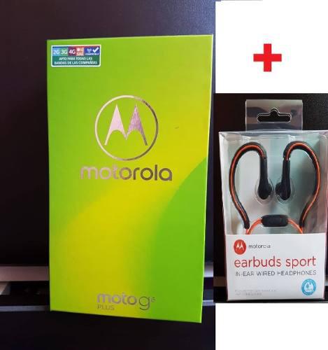 Motorola G6 Plus + Earbud Sport Acuatico+ Protector Original