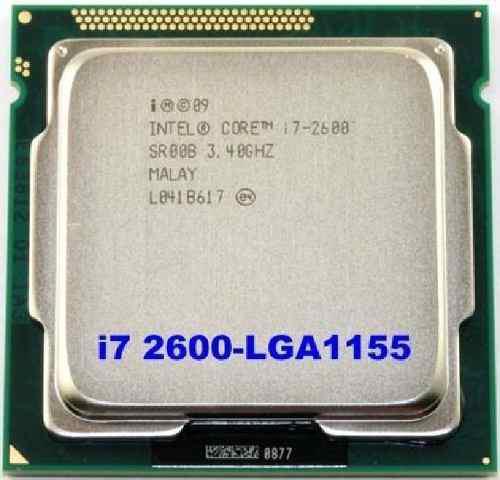 Procesador Core I7 2da 2600 2600s 3.4ghz 2.8ghz Socket 1155