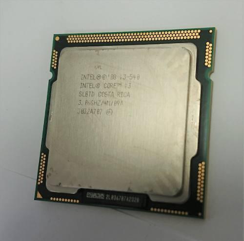 Procesador Intel Core I3-540, 3.06 Ghz, 4mb/ Lga 1156