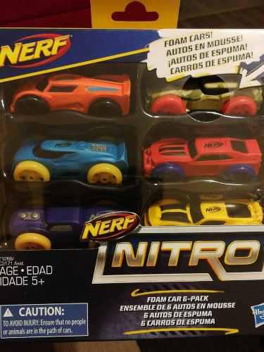 Auto Nerf Nitro Foam Car 6 Unidades