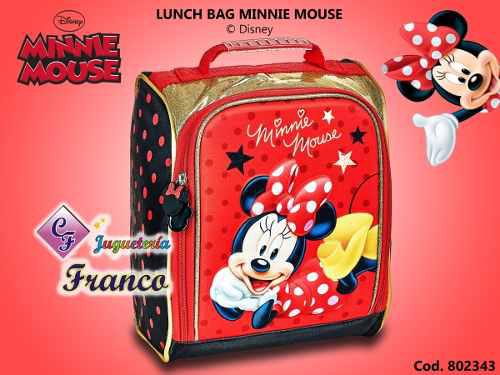 Lonchera Térmica Minnie Mouse Disney Original