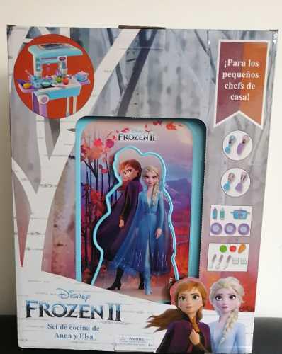 Set De Cocina Frozen Maleta Jueguete