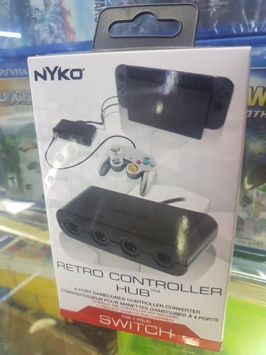 Adaptador De Mando Gamecube Nyko Para Nintendo Switch / Wiiu