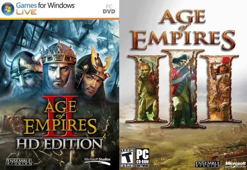 Age Of Empire Definitive Edition, Aoe 2 Hd & Aoe 3 Para Pc