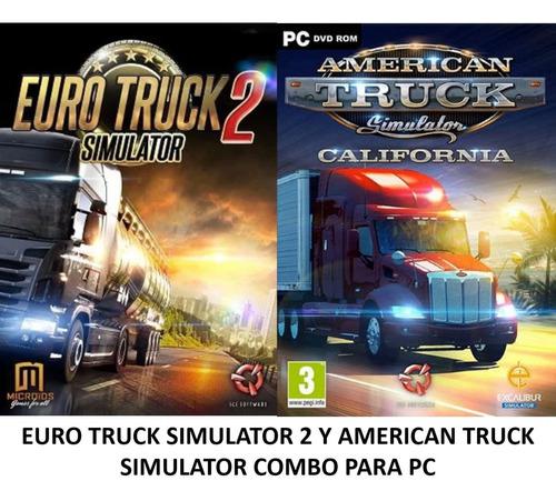 American Truck & Euro Truck Simulator Incluye Todos Mapas Pc