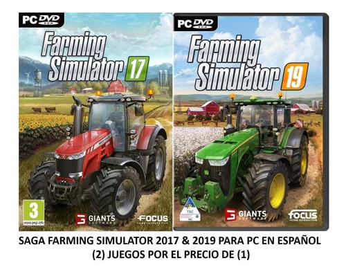 Farming Simulator 17 & Farming Simulator 19 Platinum Para Pc