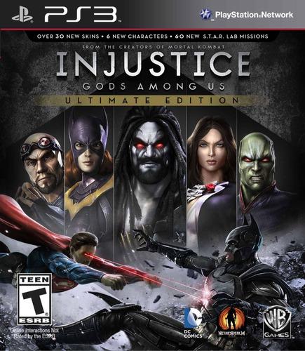 Injustice Gods Among Us Ultimate Edition Ps3 Digital Gcp