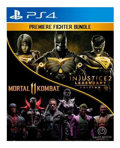 Mortal Kombat 11 Premium + Injustice 2 Ps4 Digital Gcp