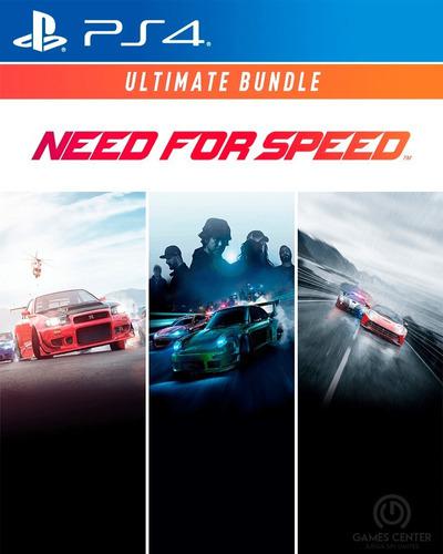 Nfs Need For Speed Ultimate Bundle Ps4 Digital Gcp