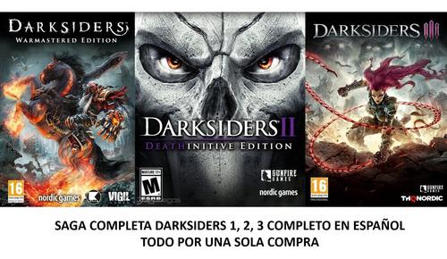 Saga Darksiders Incluye 1 Al 3 Para Pc