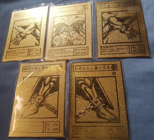 Carta Yugioh Gold Metal Coleccion Exodia Kaiba