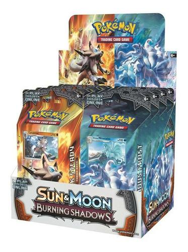 Pokemon Sun And Moon Burning Shadows Theme Deck Box