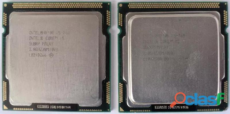 Procesador Intel Core I5 760 2.80ghz 8mb caché Primera