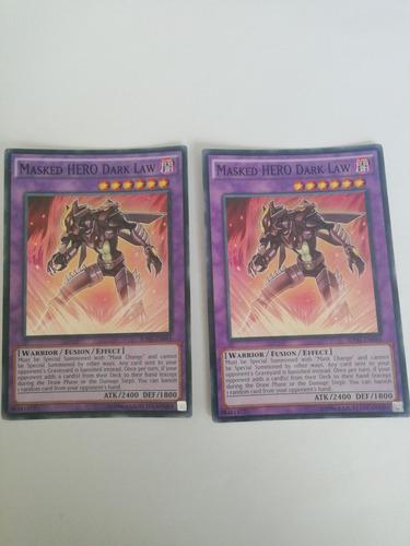 Yugioh Masked Hero Dark Law En Inglés