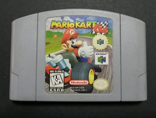 Mario Kart Nintendo 64 Americano Perfecto Estado
