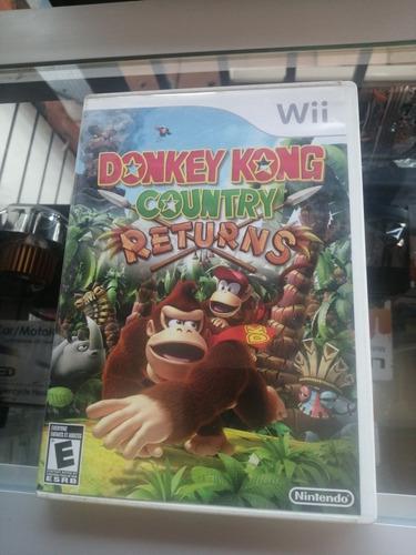 Donkey Kong Country Returns Wii - Muy Buen Estado