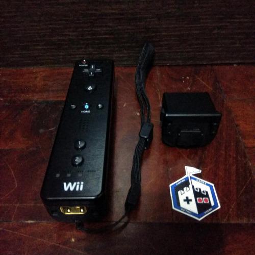 Nintendo Wii Remote Black Control Negro + Extra (cgs)