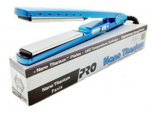 Plancha Nano Titanium Azul