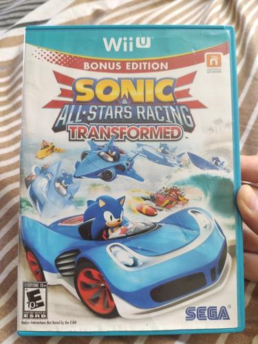 Sonic All Stars Racing Wii U Usado