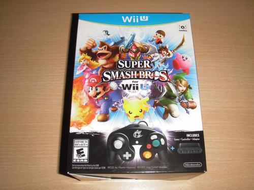 Super Smash Bros Limited Edition (wii U Nuevo Sellado)