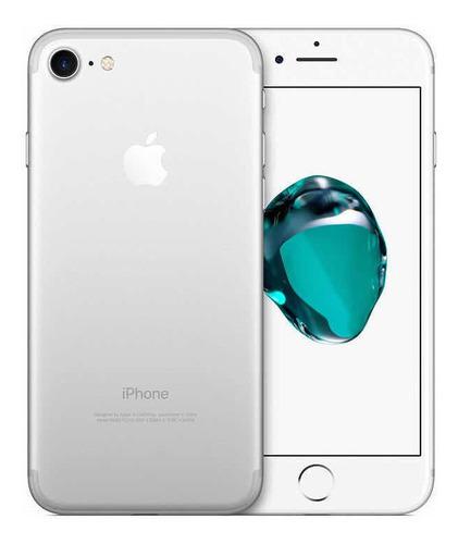 iPhone 7 32gb Color Plata Con Accesorios