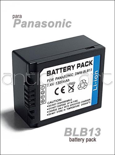 A64 Bateria Dmw Blb13 Para Panasonic Lumix G1 G2 Gh1 Gf1 G10