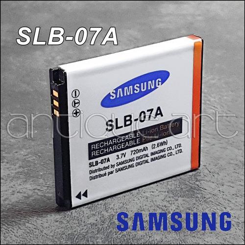 A64 Bateria Samsung Slb-07a Original Pl150 St600 Tl100 Tl90