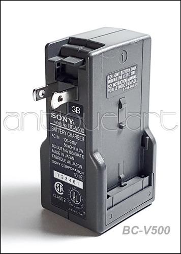A64 Cargador Dual Sony Bc-v500 2 Baterias Np-f970 F975 F330