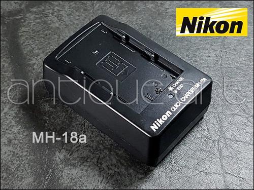 A64 Cargador Nikon Mh-18a Bateria En El3e D200 300 700 80 90