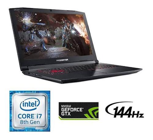 Laptop Acer Predator Helios 300 17.3' I7 8va 16gb 512ssd W10