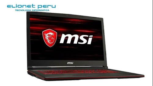 Laptop Msi Gl73 I7 9na 16gb 1tb+256ssd 17.3fhd 4gb1050ti W10
