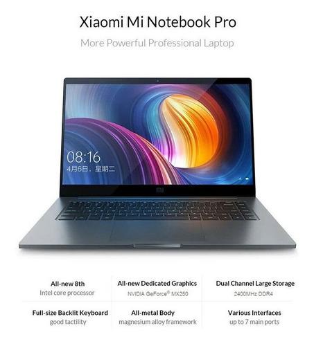 Xiaomi Mi Notebook Pro 16gb 15.6 Video Mx150 Core I5 8va
