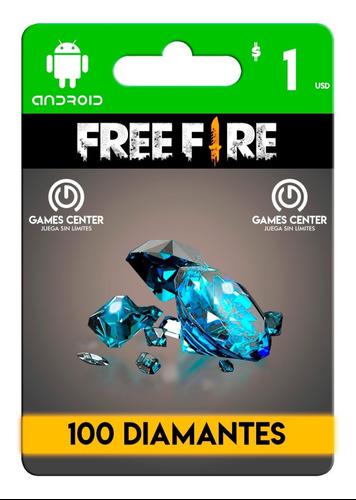 Garena Free Fire 100 Diamantes Android - Global