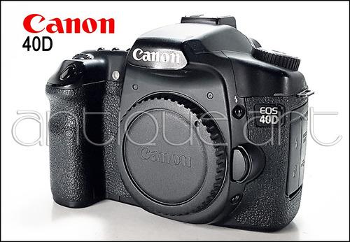 A64 Camara Canon Eos 40d Bateria Cargador Correa 520soles !!
