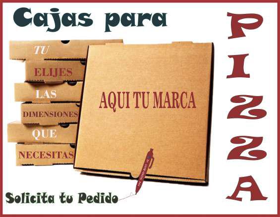 Cajas de cartón para pizzas en Carmen de la Legua-Reynoso
