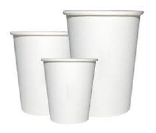 1000 Vasos 8onz Bio Poli Papel Compostales Biodegradables