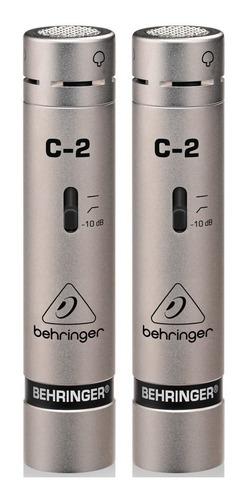 Dos Micros De Condensador Behringer C-2