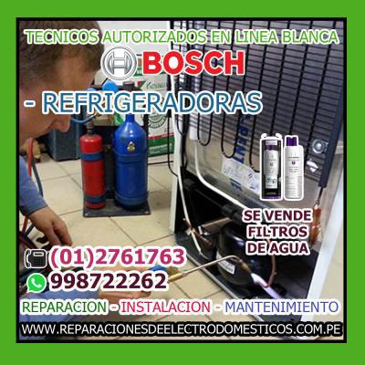 Servicio Tecnico ×Bosch× Refrigeradoras -998722262 Lima