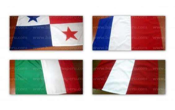 Banderas para decoración de hoteles en Lima