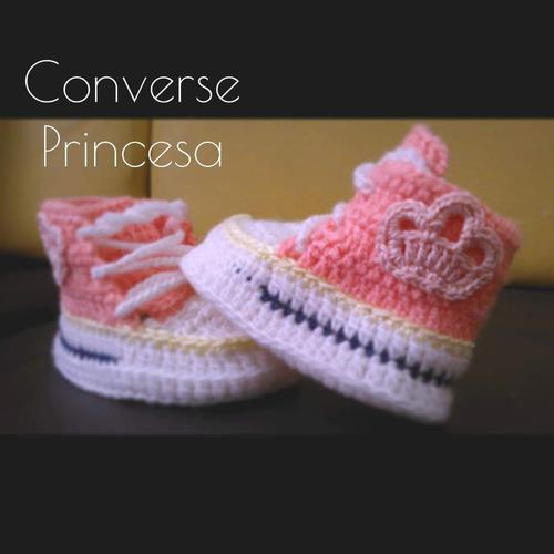 Converse Tejidos A Crochet Para Bebes