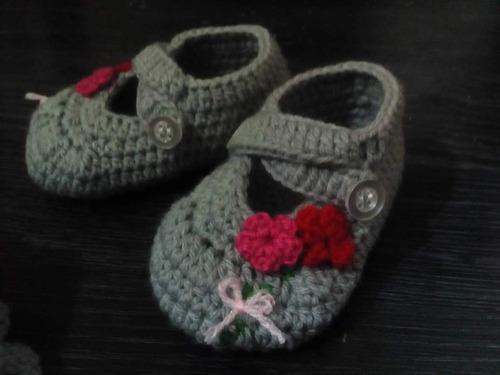 Zapatos Tejidos Para Bebes