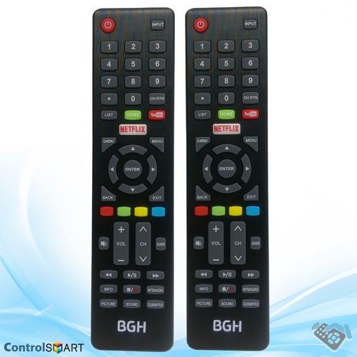 Control Nuevo Bgh Smart Tv Led Moderno