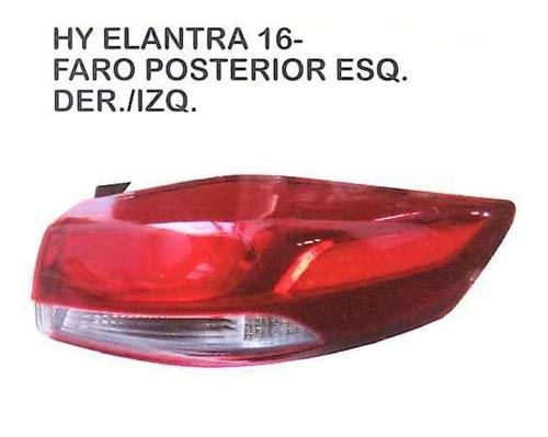 Faro Posterior Esquina Hyundai Elantra 2016 - 2018