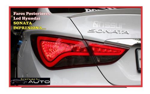 Faro Posterior Set Completo Led Hyundai Sonata 2011 - 2016